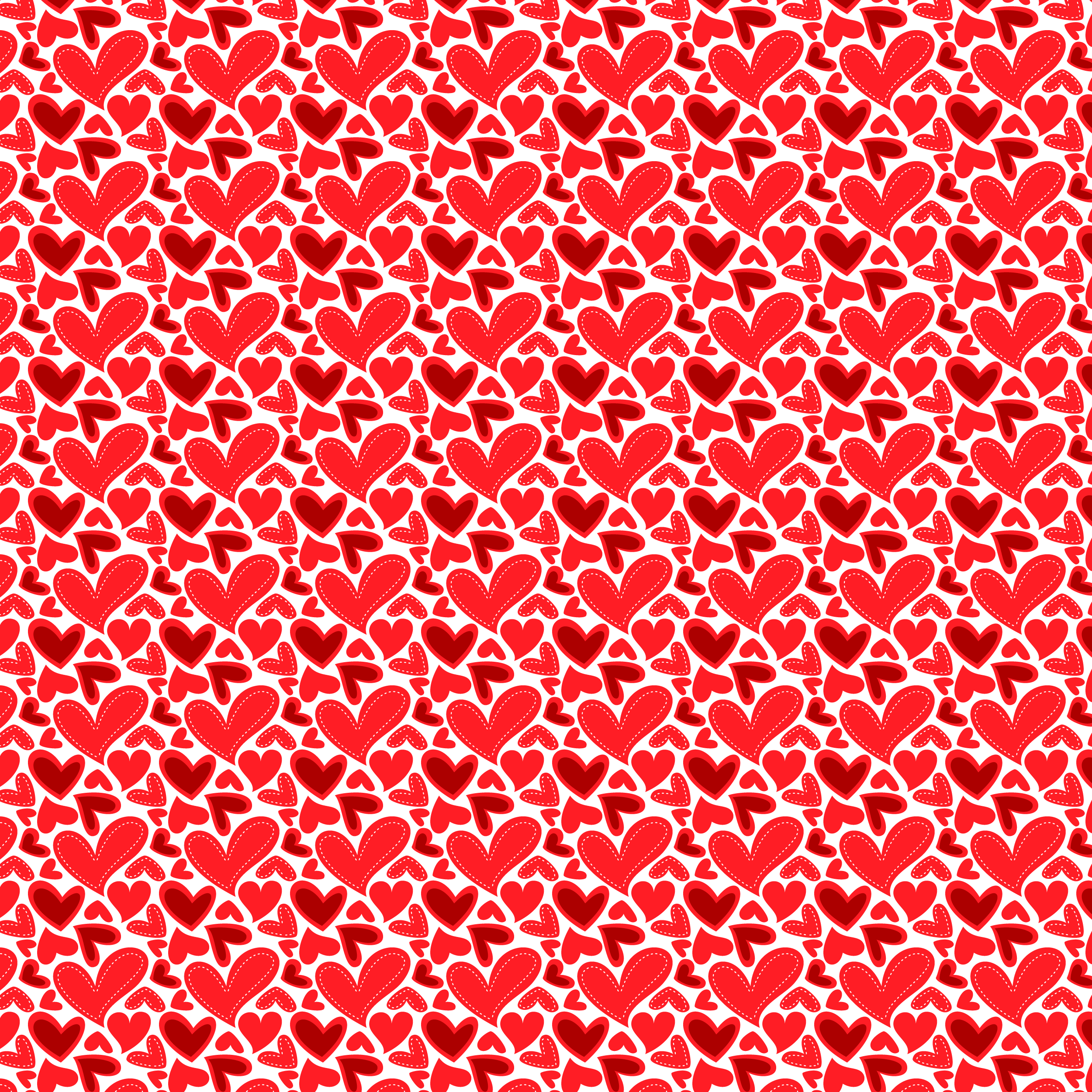FabNFree-3111-StitchyHearts-Red-Paper