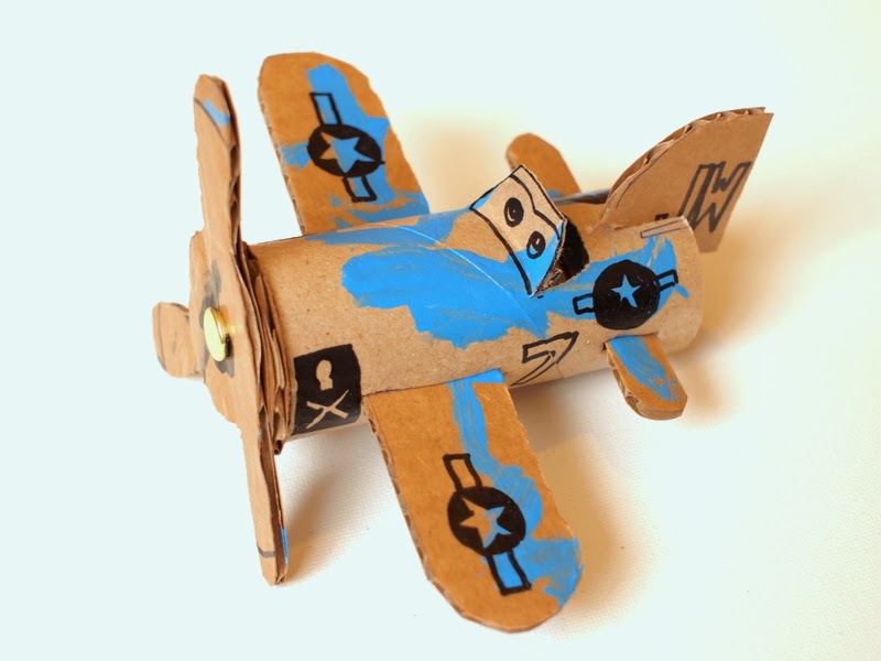 6 Make Cardboard Toilet Roll Planes Dusty Crophopper SkipperP1052648