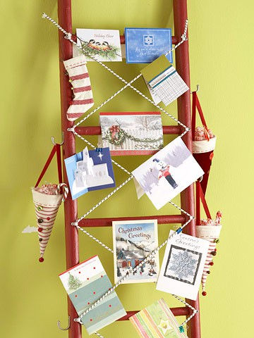 how-to-use-an-old-ladder-as-a-display