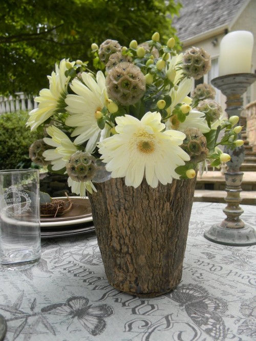 tree-stump-vases