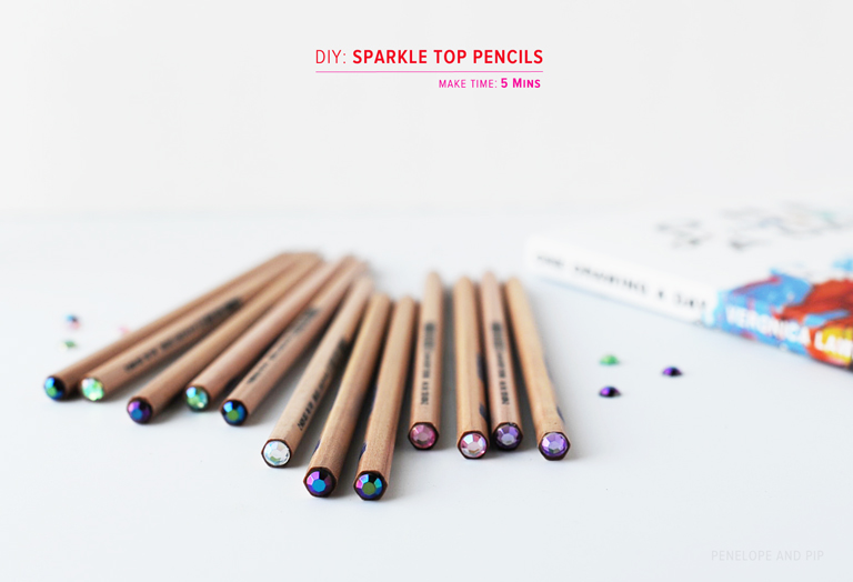 DIY-Sparkle-Top-Pencils