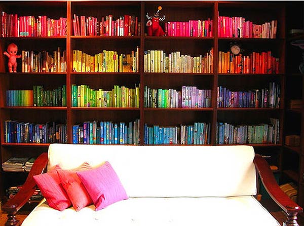 rainbow-bookshelf