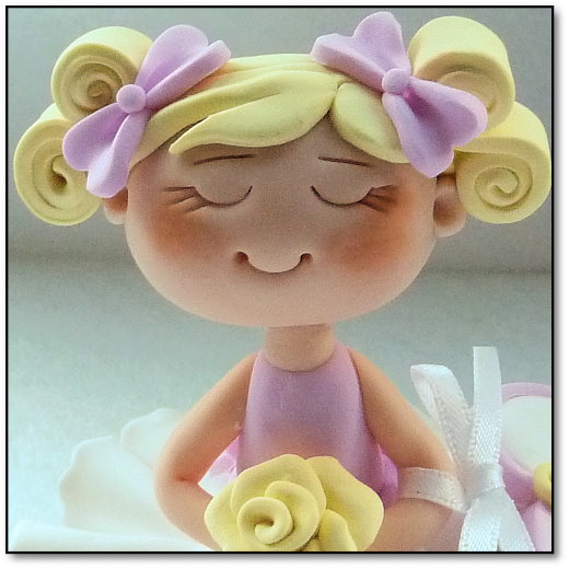 close up miss mollie cake topper