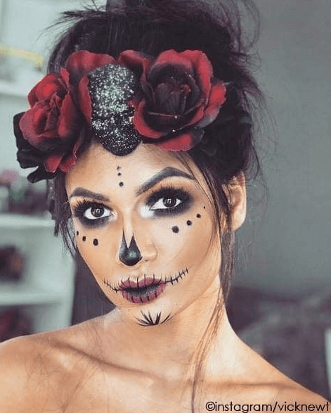 Fantasias para Halloween_ inspirações de maquiagem